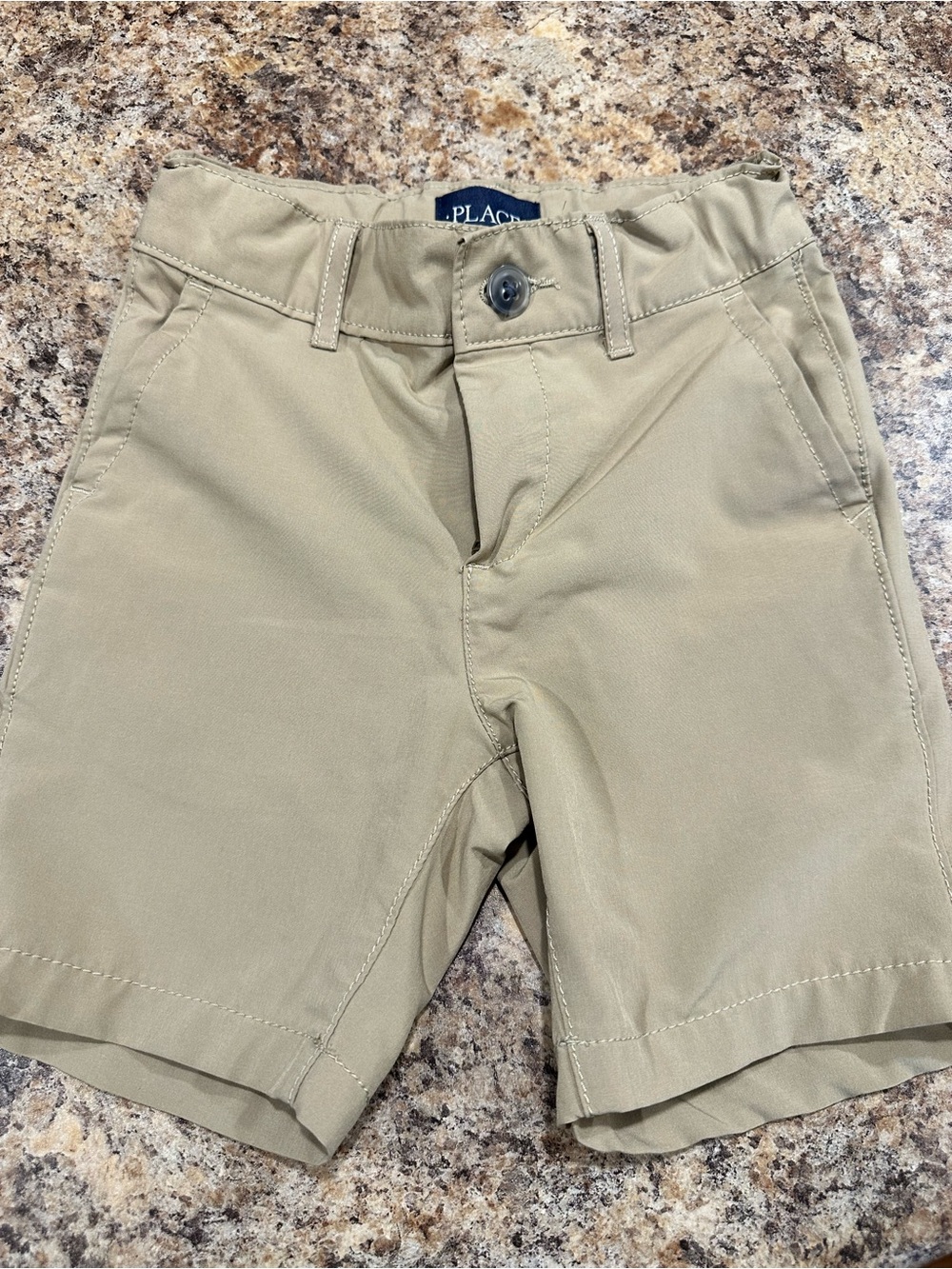 Place Boys' Tan Khaki Shorts